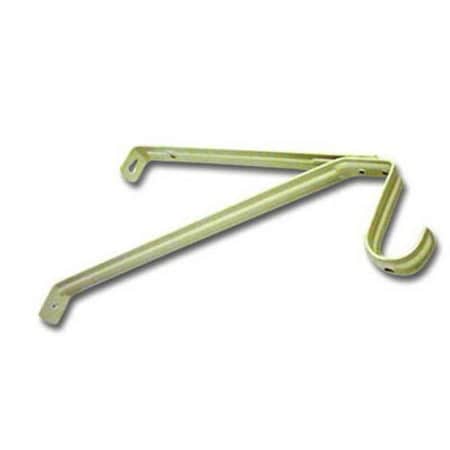 Knape & Vogt Knape & Vogt KV1194 WH Adjustable Closet Shelf Rod Support; White KV1194 WH